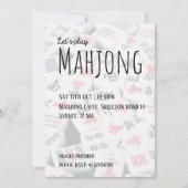 Laten we Mahjong spelen Kaart (Voorkant)