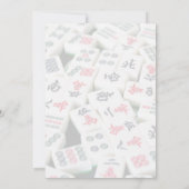 Laten we Mahjong spelen Kaart (Achterkant)