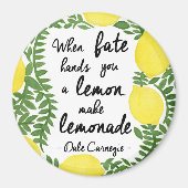 Laten we Make Lemonade maken Magneet (Voorkant)
