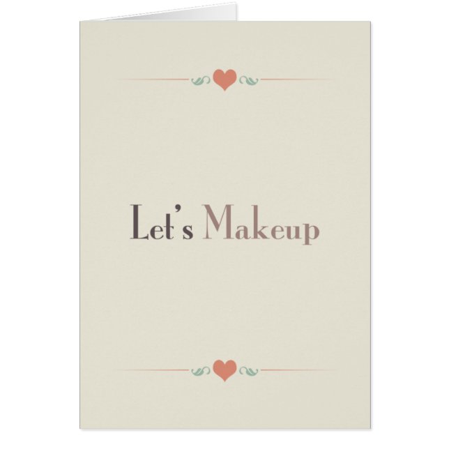 Laten we Makeup (Voorkant)