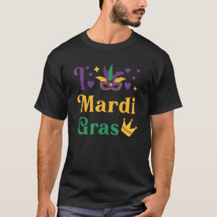 Laten we Mardi Gras Y'all Celebrating Party L Love T-shirt