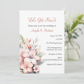 Laten we Maui's huwelijksuitnodiging halen, Vrijge Kaart (Staand voorkant)