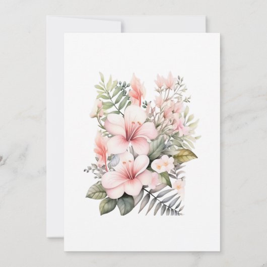 Laten we Maui's huwelijksuitnodiging halen, Vrijge Kaart (Achterkant)