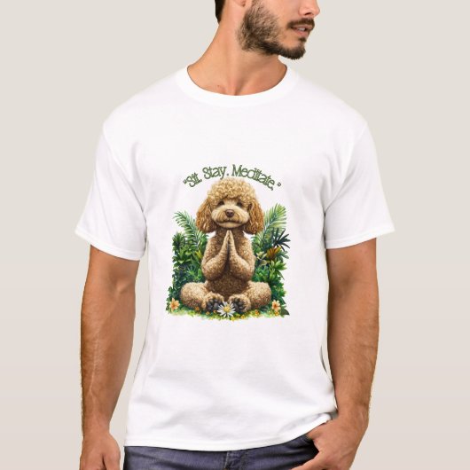 laten we Mediteren T-shirt (Voorkant)