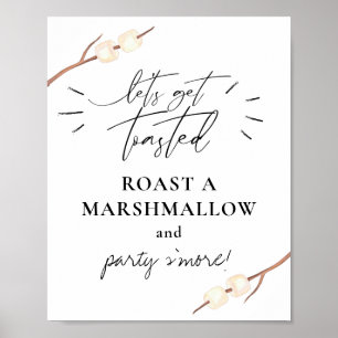 Laten we meer Marshmallow krijgen Poster