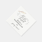 Laten we meer Marshmallow krijgen Servet (Hoek)