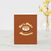 Laten we meer S'more-herinneringen maken Funny Val Kaart (Gele Bloem)