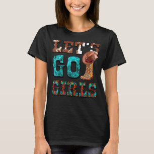 Laten we meisjes  Western Land Cowgirl Boo gaan T-shirt