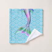 Laten we Mermaids Bath Towel Set zijn Bad Handdoek (Wasdoekje)