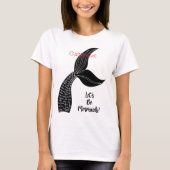 Laten we Mermaids Thunder_Cove zijn T-shirt (Voorkant)