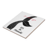 Laten we Mermaids Thunder_Cove zijn Tegeltje (Zijkant)