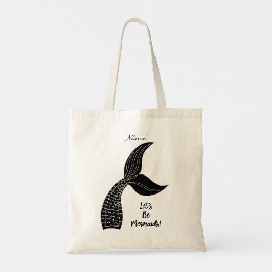 Laten we Mermaids Thunder_Cove zijn Tote Bag (Achterkant)