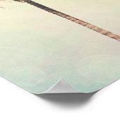 Laten we Mermaids zijn met ananas Poster (Hoek)