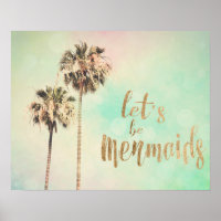 Laten we Mermaids zijn met ananas