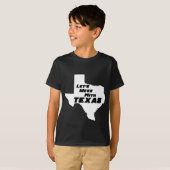 Laten we Mess met Texas White T-shirt (Voorkant volledig)