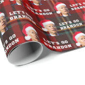 Laten we met brandon, kerstcadeautje, pakpapier (Rol Hoek)
