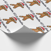 Laten we met Brandon kerstfeestdag gaan Cadeaupapier (Hoek)