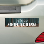 Laten we met je aangepaste foto gaan samenwerken bumpersticker (Op auto)