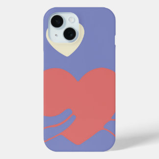 Laten we mijn liefde Abstracte handen iPhone 15 Case