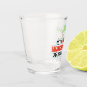 Laten we Monkey rond Valentijn Shot Glas (Links)