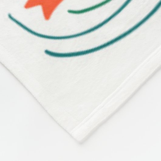 Laten we naar Amsterdam gaan Fleece Deken (Hoek)