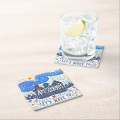 Laten we naar Amsterdam gaan Kartonnen Onderzetters (Insitu)