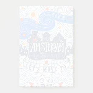 Laten we naar Amsterdam gaan Post-it® Notes