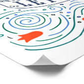 Laten we naar Amsterdam gaan Poster (Hoek)