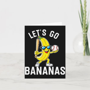 Laten we naar banaan gaan kaart