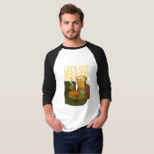 Laten we naar bed gaan t-shirt (Voorkant volledig)