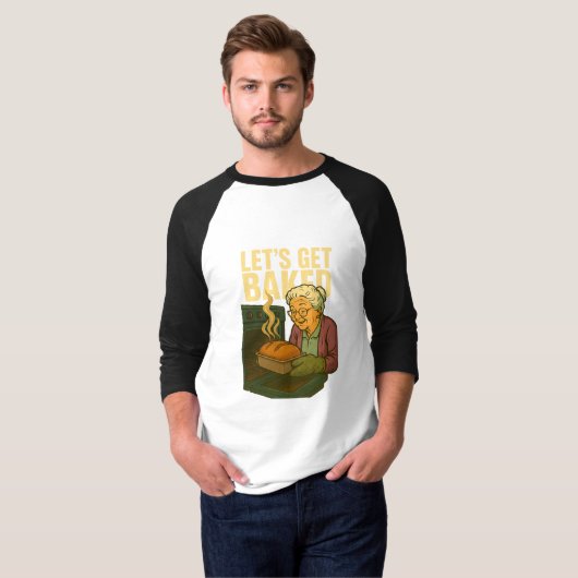 Laten we naar bed gaan t-shirt (Voorkant volledig)