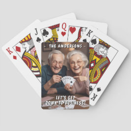 Laten we naar beneden naar Business Fun Gepersonal Pokerkaarten