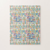 Laten we naar bibliotheek 2 gaan Puzzle