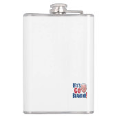 Laten we naar Brandon Flask gaan Heupfles (Achterkant)