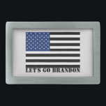 Laten we naar Brandon gaan om te stemmen blauwe vl Gesp<br><div class="desc">Laten we naar Brandon gaan om te stemmen blauwe vlag</div>