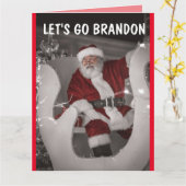 Laten we naar Brandon Kerst OVERGROTE kaarten gaan (Gele Bloem)