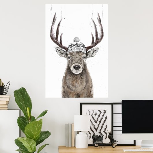 Laten we naar buiten gaan poster (Thuiskantoor)