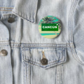 Laten we naar Cancun gaan! Ronde Button 5,7 Cm (In situ)