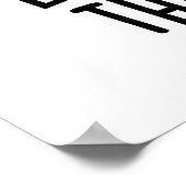 Laten we naar de kaas grappig eten woordspeling sn poster (Hoek)