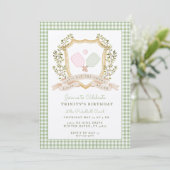 Laten we naar de rechtbank gaan | Preppy augurk ba Kaart (Staand voorkant)