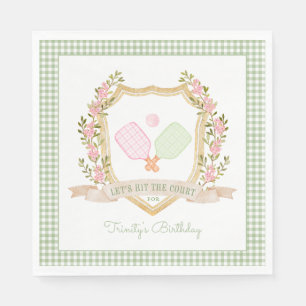 Laten we naar de rechtbank gaan   Preppy augurk ba Servet