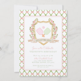 Laten we naar de rechtbank gaan | Preppy Pink Pick Kaart