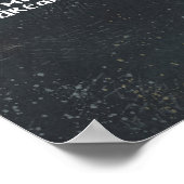 Laten we naar de ruimtekunst gaan poster (Hoek)