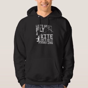 Laten we naar een vlieger gaan en het opzwellende hoodie