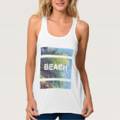 Laten we naar het BACH gaan! Tank Top (Voorkant)