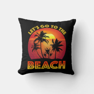 Laten we naar het strand gaan kussen