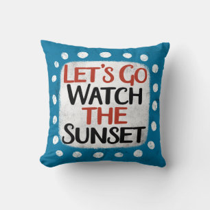 Laten we naar het Sunset Sierkussen kijken