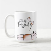 Laten we naar het toilet gaan koffiemok (Links)