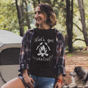 Laten we naar het toilet gaan t-shirt