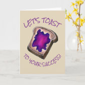 Laten we naar je succesvolle Foodie Grape toast Kaart (Gele Bloem)